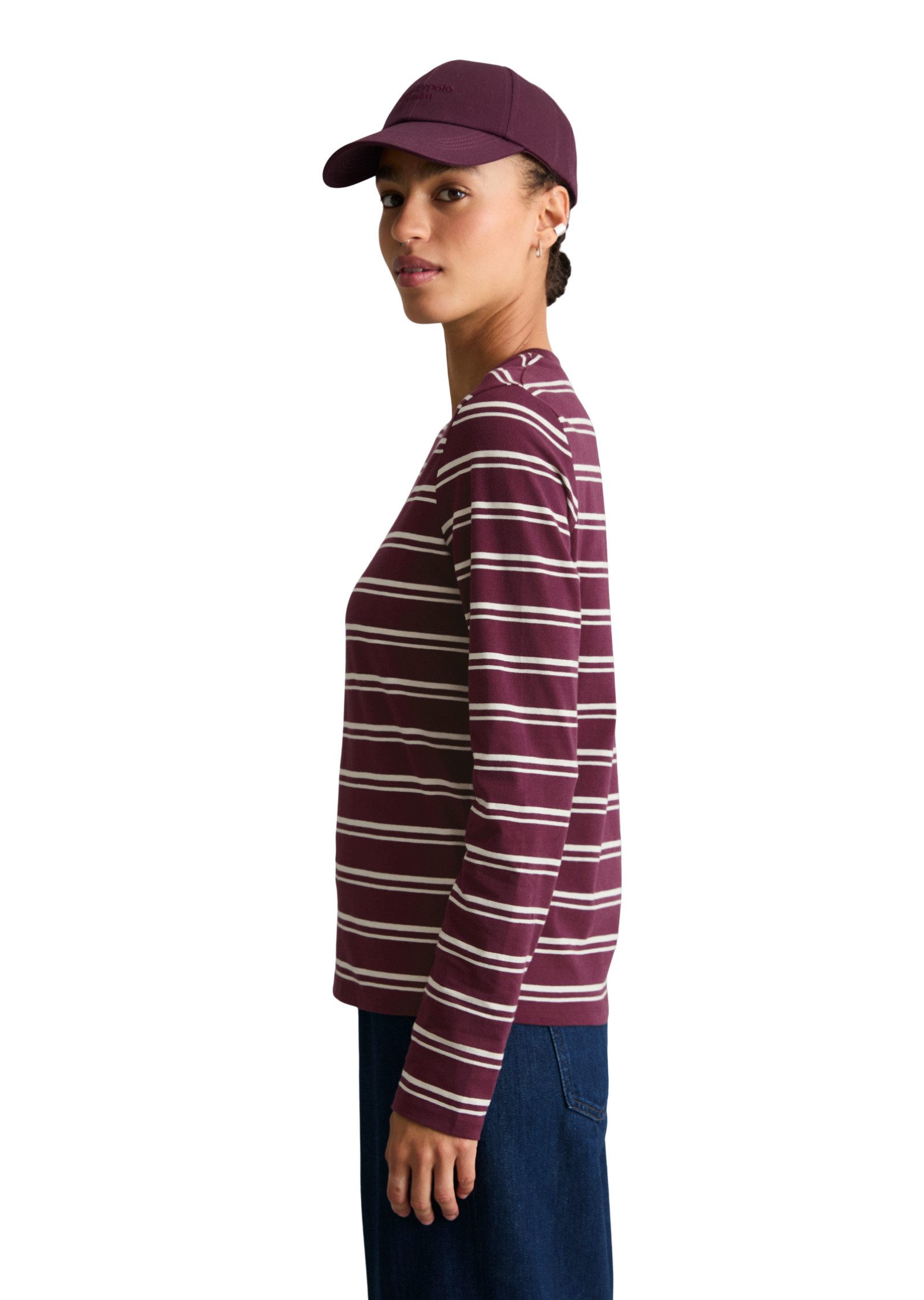 Marc O'Polo DENIM Langarmshirt aus Organic Cotton