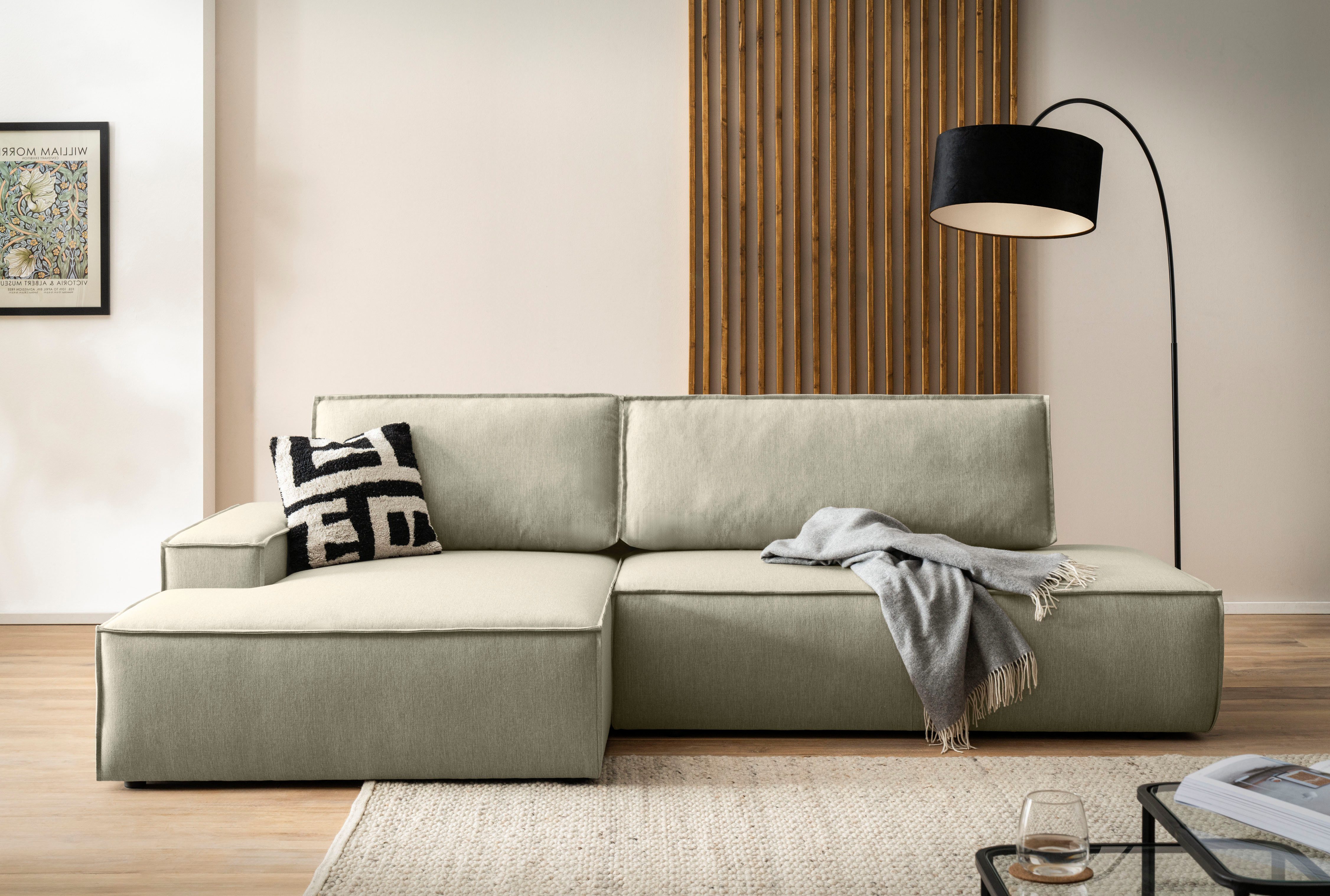 Home affaire Ecksofa SHERWOOD, Schlafsofa in günstig online kaufen