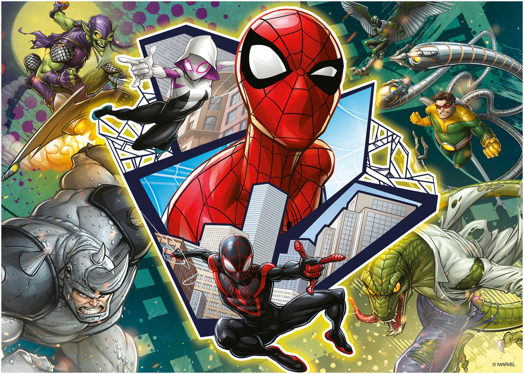 Ravensburger Puzzle Der Superheld Spiderman, 125 Puzzleteile, Made in Germany