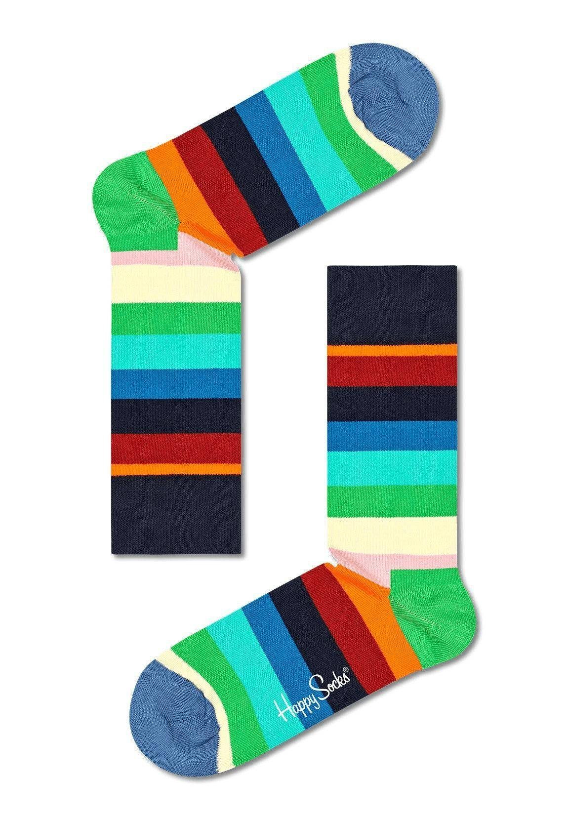 Gift Socks Classics Freizeitsocken Socks - 3-Pack Set Happy