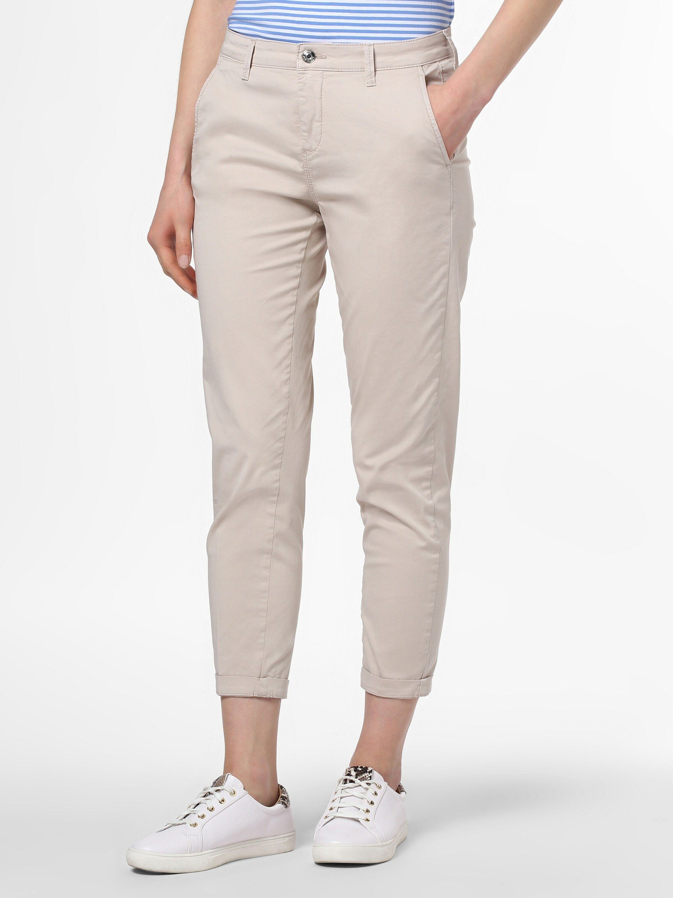 MAC Chinohose Summer Spirit (1-tlg) Falten günstig online kaufen