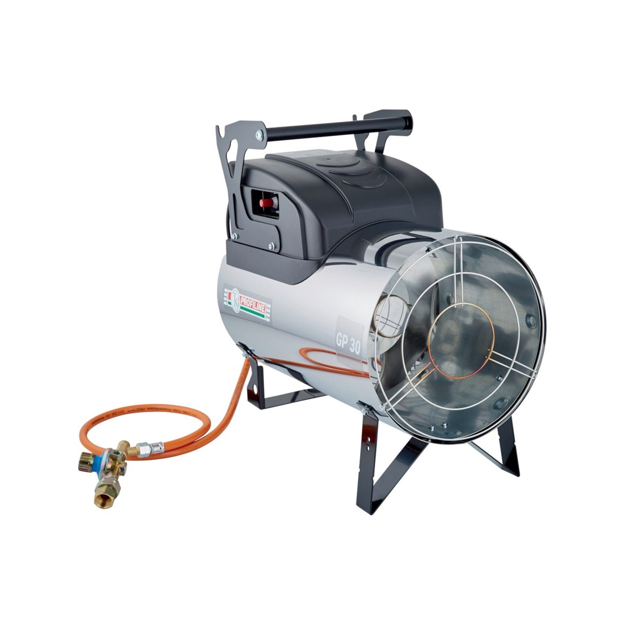 TGO Bürostuhl Gas-Heizgebläse 15-31,4kW regelbar Edelstahl