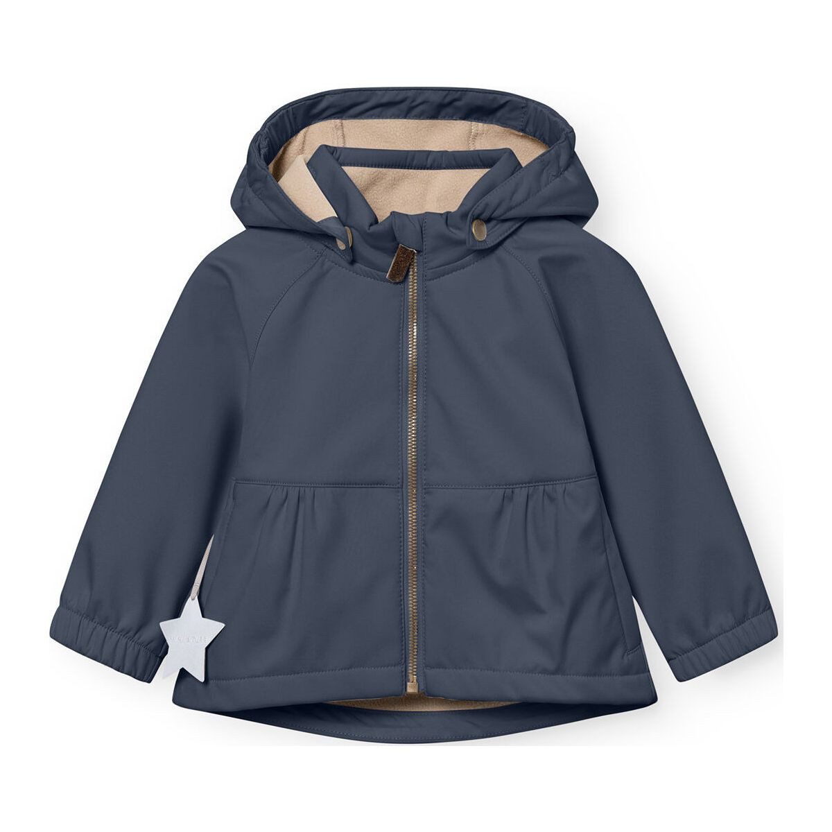 MINI A TURE Softshelljacke Matbriddi Softshell jacket. GRS Elegante Softshelljacke mit abnehmbarer Kapuze und reflektierenden