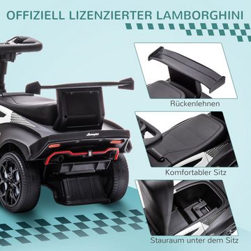 AIYAPLAY Elektro-Kinderauto Rutscher Lamborghini-lizenziert, Rutscherauto mit Soundeffekten, Belastbarkeit 25 kg, (1-tlg), 67L x 28B x 38H cm