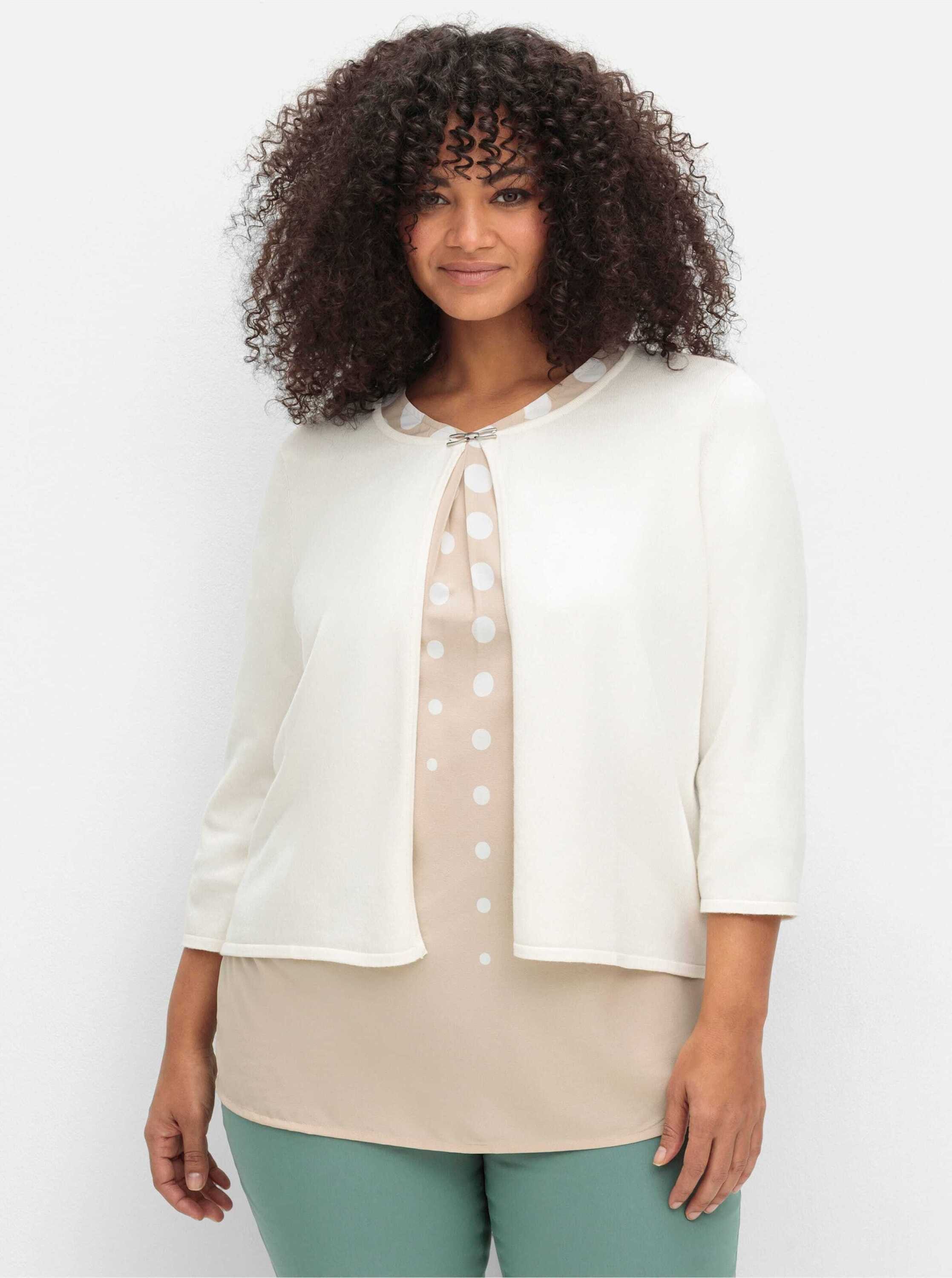 Witt Strickjacke Bolero 3/4-Arm Jersey