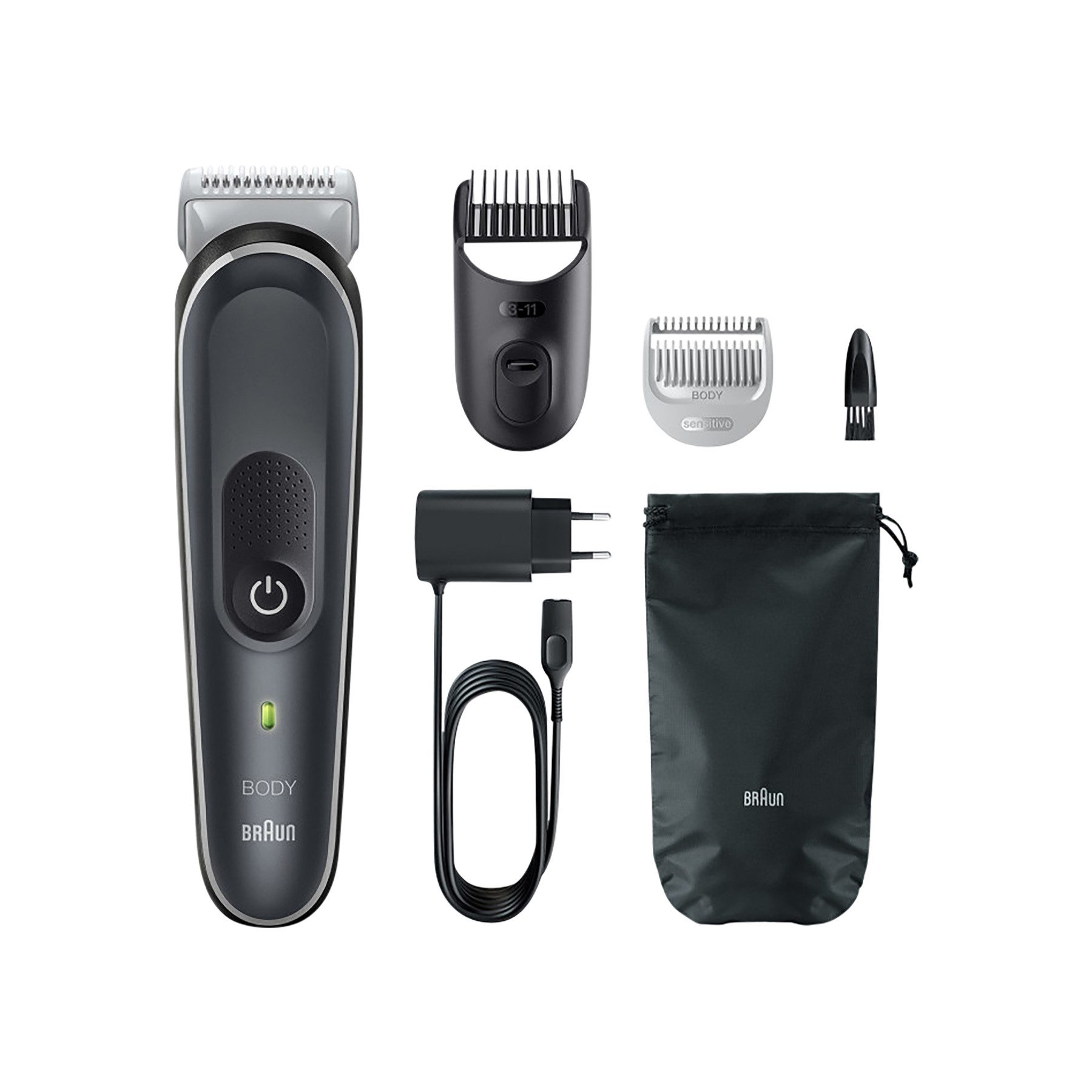 Braun Körper- und Bikinitrimmer BRAUN BodyGroomer BG5350, Körperhaartrimmer günstig online kaufen