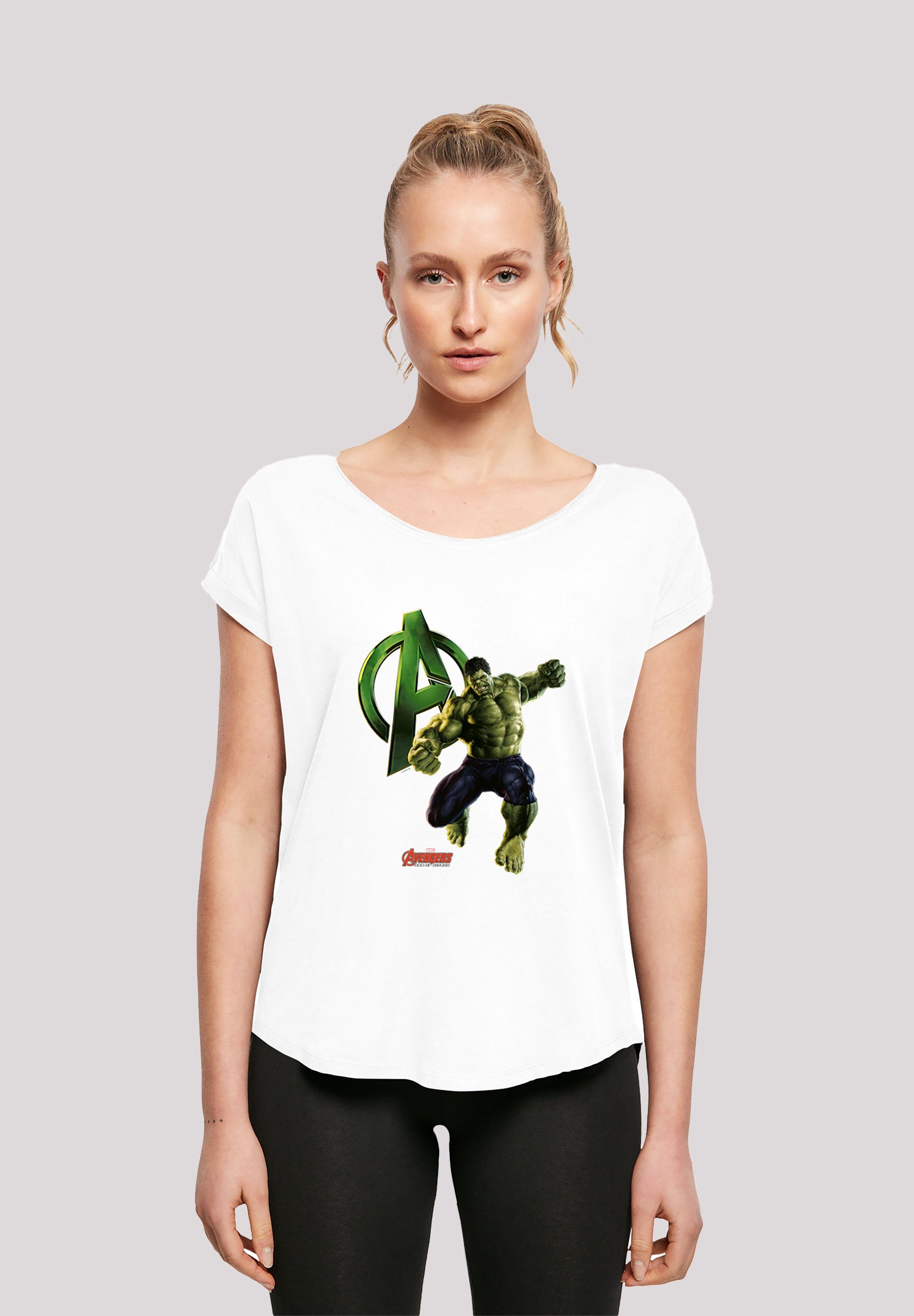 Damen Shirts F4NT4STIC T-Shirt Marvel Avengers Age of Ultron Incredible Hulk
