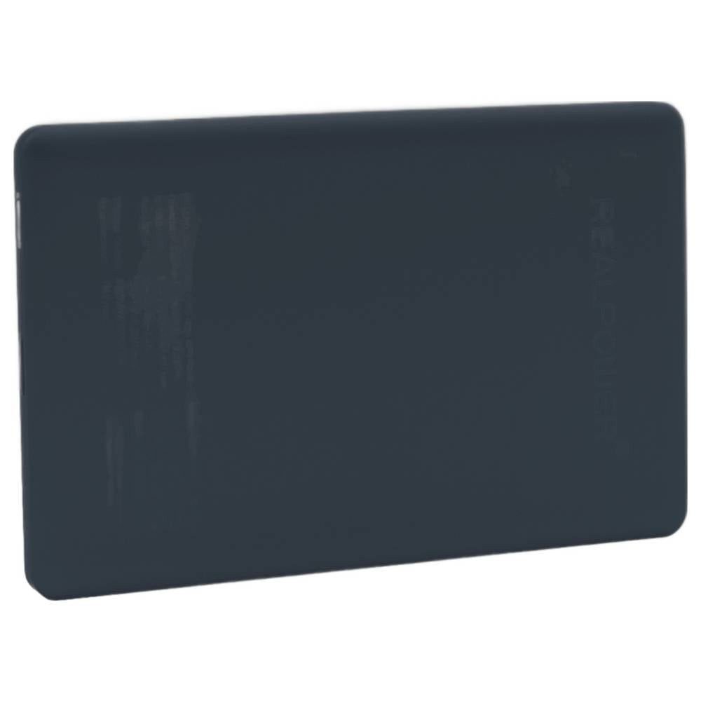 Realpower MAG ultra slim Powerbank 5000 mAh Magsafe, USB PD USB-C® Dunkelblau, Powerbank