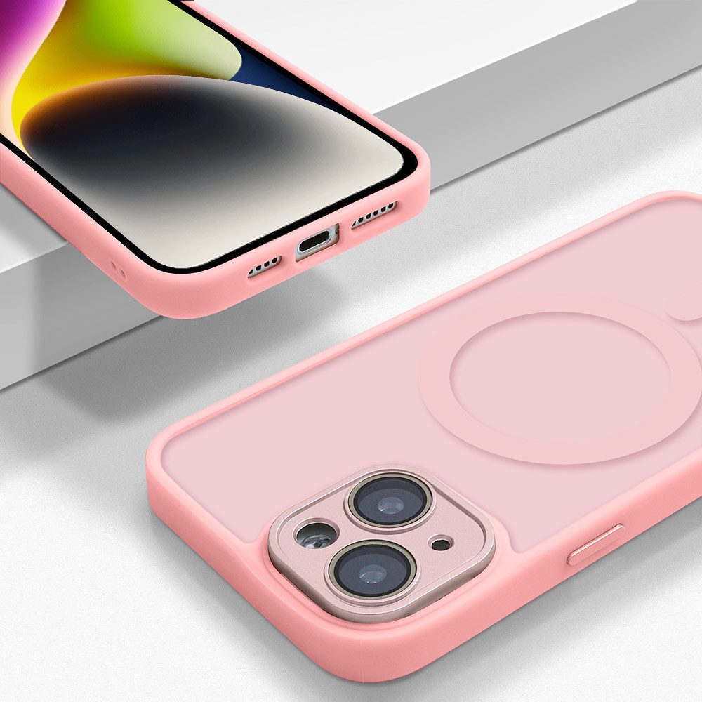 FITSU Handyhülle Schutzhülle für Apple iPhone Hülle MagSafe kompatible Handyhülle Case, Hülle für Apple iPhone 16 Pro Max, 16 Pro, 16, 15 Pro, 15, 14, 13 Case