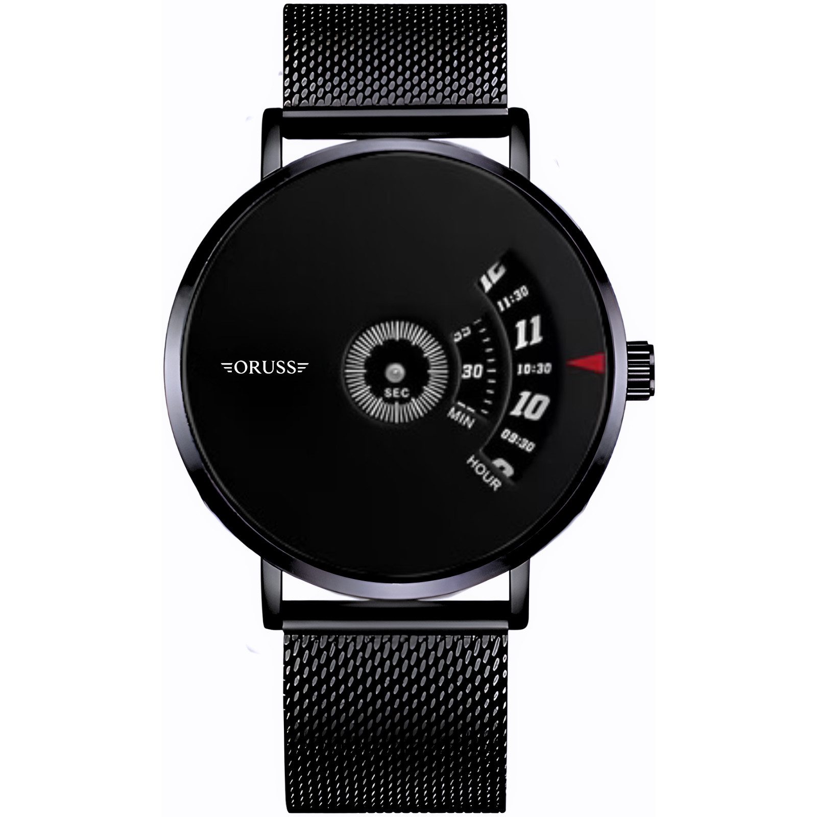 StellarLuma Quarzuhr Herrenuhr Armbanduhr Quarzuhr Edelstahl Mesharmband mit Uhrenkürzer MeshwatchMKX, (Packung, Armbanduhr inklusive Werzeug zur Armbandanpassung), Flache Quarzuhr mit Edelstahl-Mesharmband und Varianten-Zifferblatt