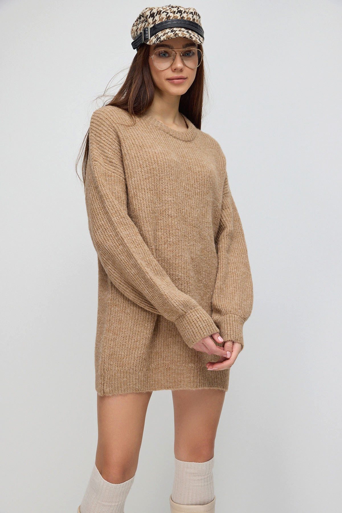 No Matter What Longpullunder Oversize-Strickpullover