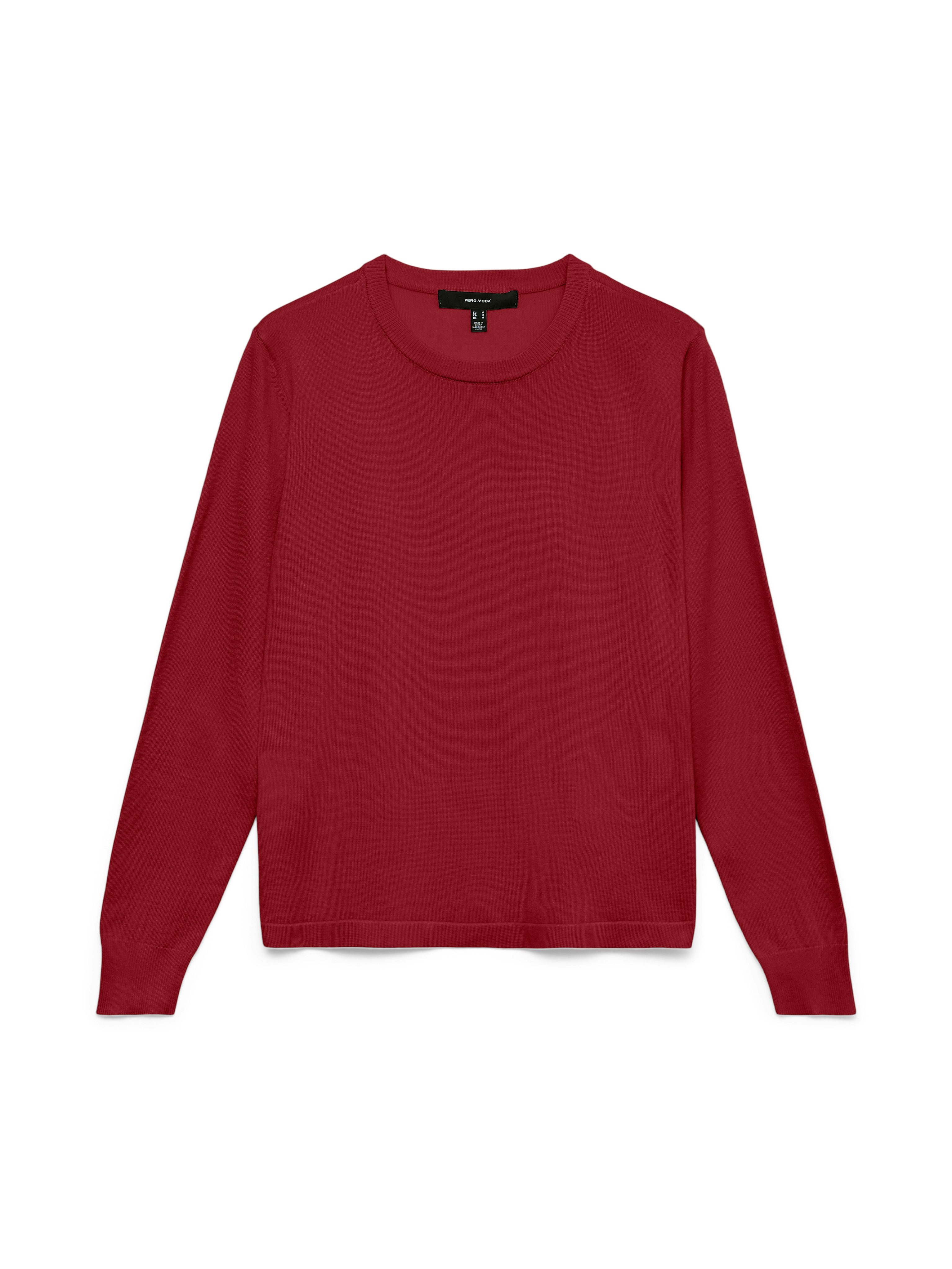 Vero Moda Strickpullover VMSILJE LS O-NECK PULLOVER NOOS
