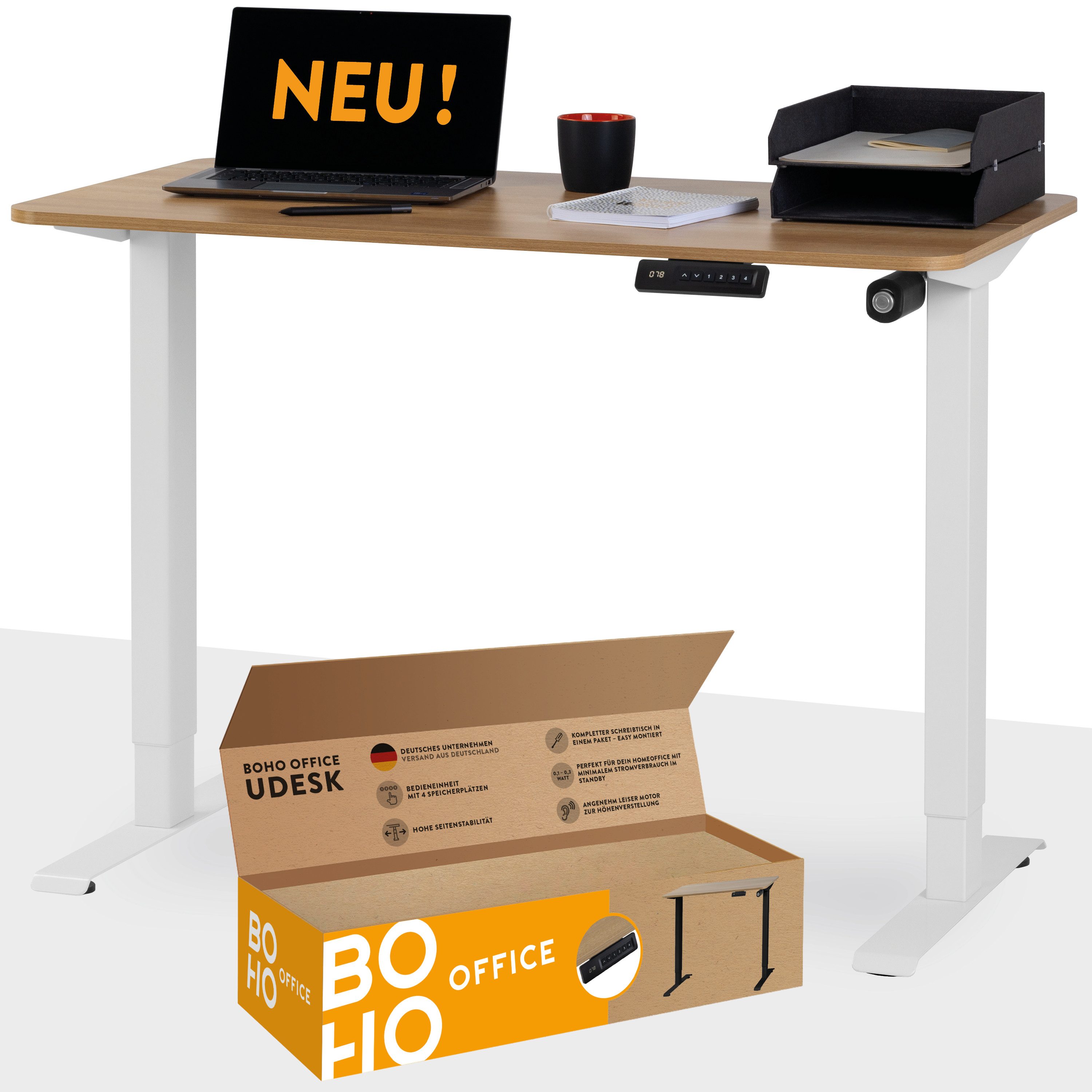 boho office® Schreibtisch UDESK (Komplettpaket, inkl. günstig online kaufen