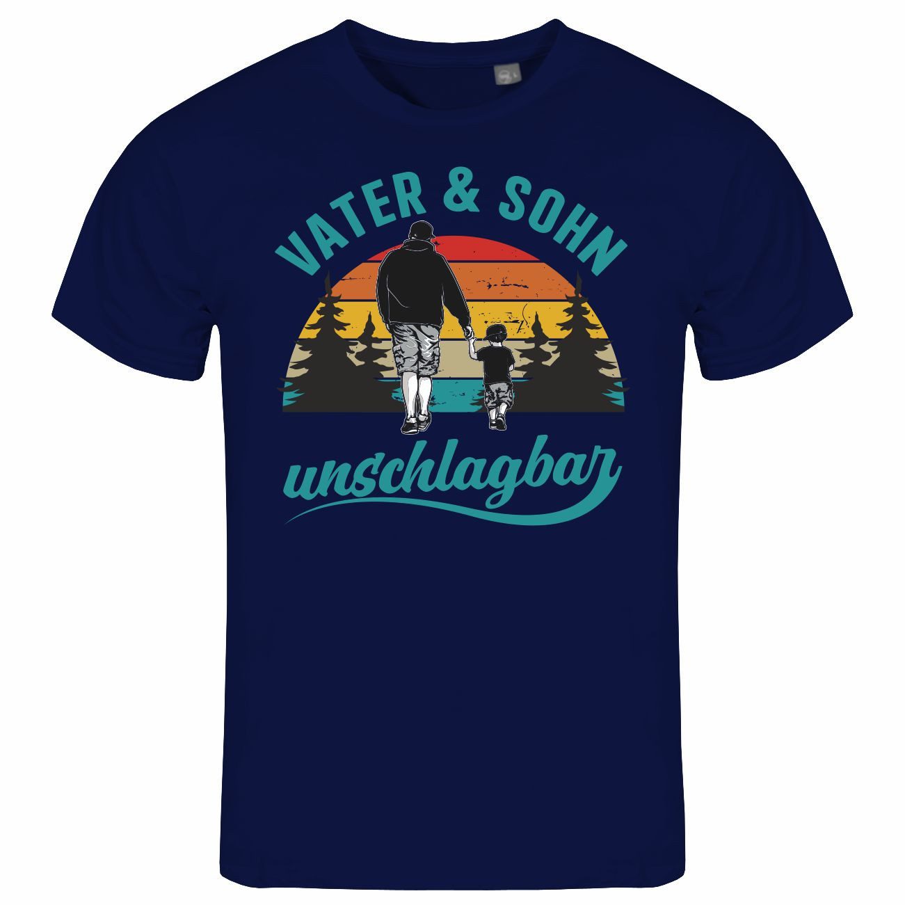 deinshirt Print-Shirt Herren T-Shirt Vater und günstig online kaufen