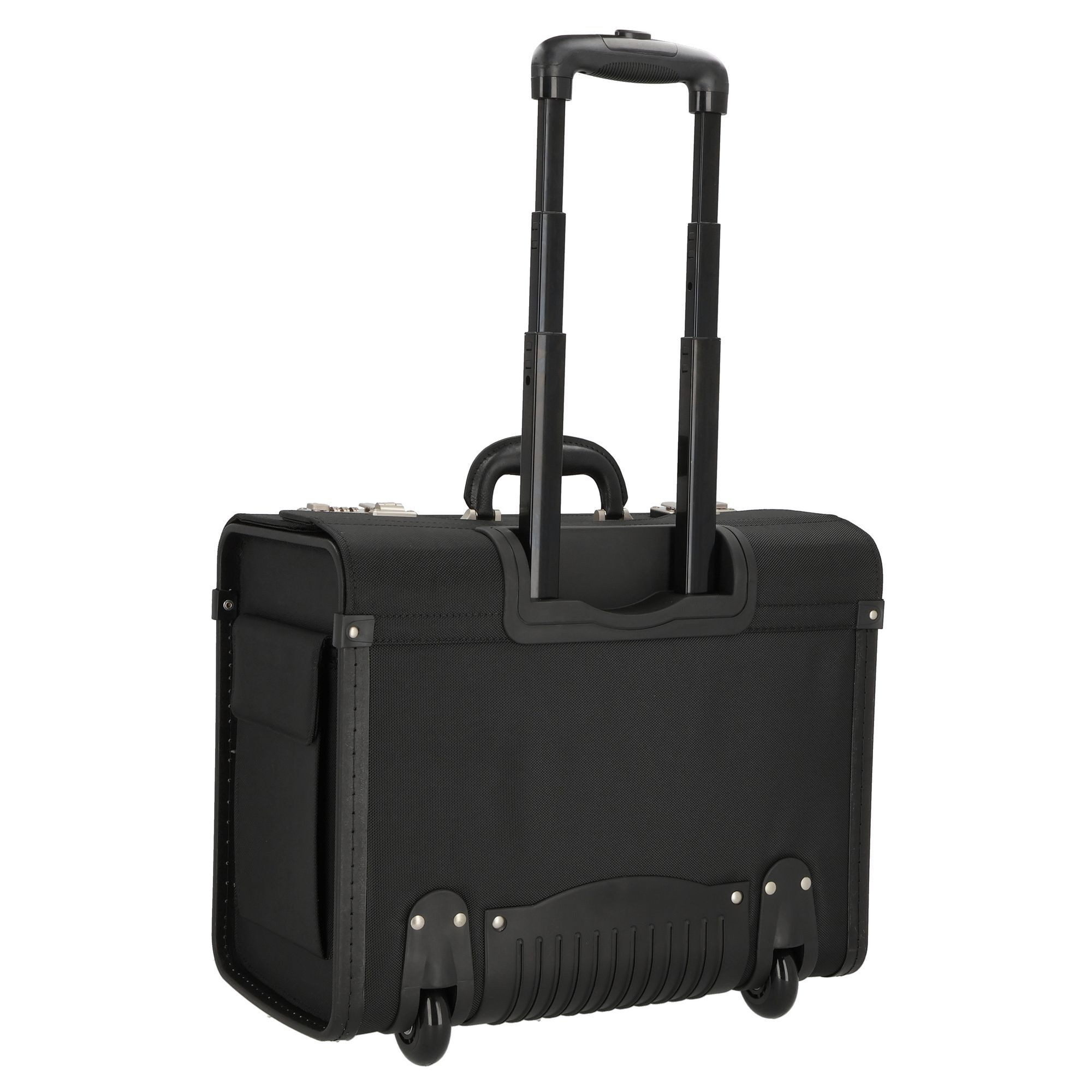 Dermata Pilotenkoffer, 2 Rollen, Nylon