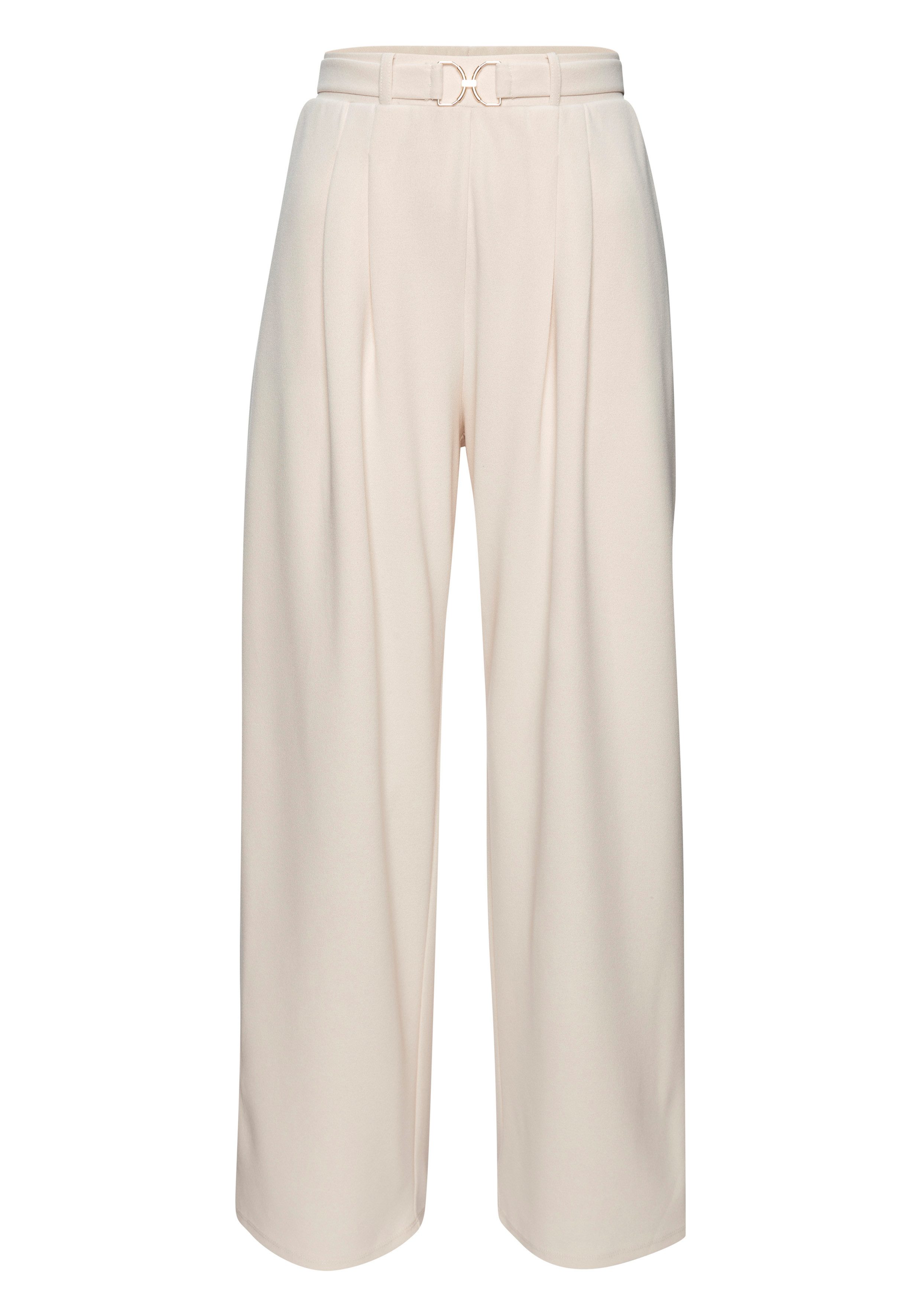 LASCANA Schlupfhose aus bügelfreier Ware mit weitem Bein Sommerhose, sommerlich elegant, Business chic. € 39,99