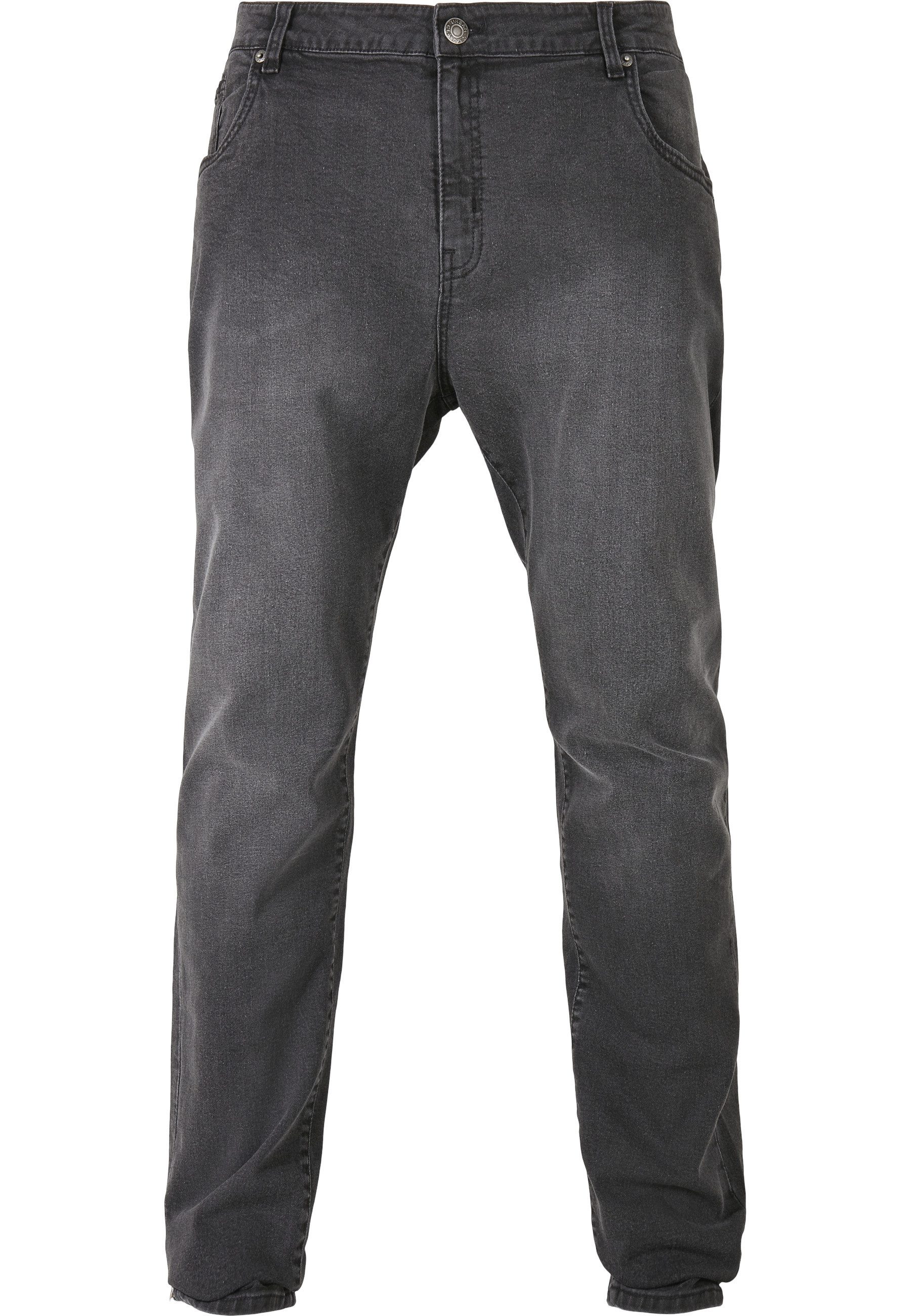 Bequeme Jeans Urban Classics Herren Slim Fit Zip Jeans