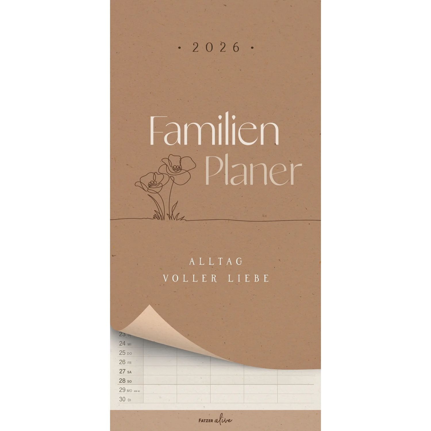 Familienkalender Familienplaner 2026