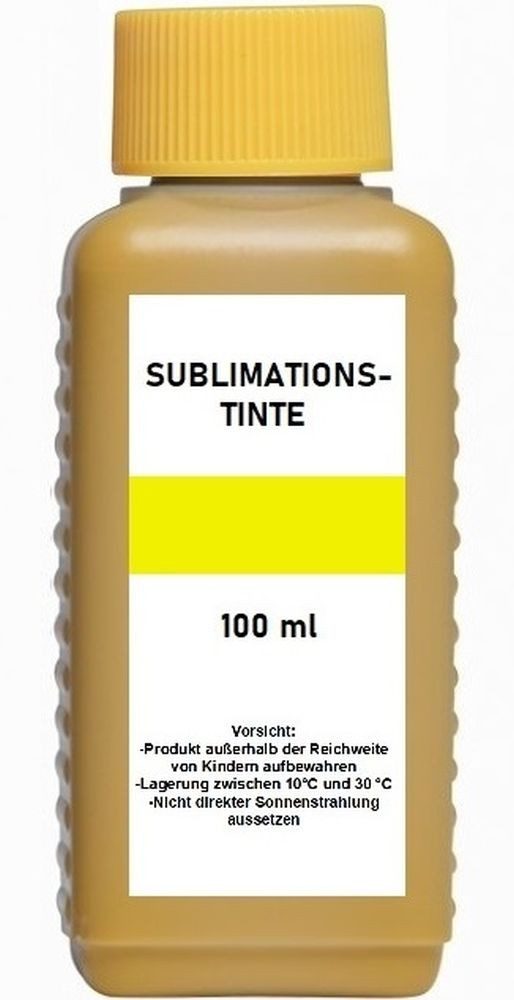 inkpro 100 ml Sublimationstinte schwarz, cyan, magenta, gelb... Nachfülltinte (für Epson, Ricoh, Nashuatec, NRG, Sawgrass, Mutoh, Mimaki, Roland, zum Druck auf Sublimationspapier, x, Sublimation, Thermotransferdruck, Sublimationsdruck, Textildruck)