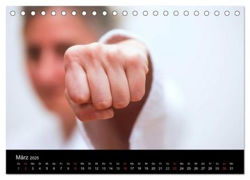 CALVENDO Wandkalender Kampfsport (Tischkalender 2025 DIN A5 quer), CALVENDO Monatskalender