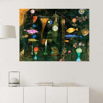 Posterlounge Wandfolie Paul Klee, Fisch-Magie, Malerei