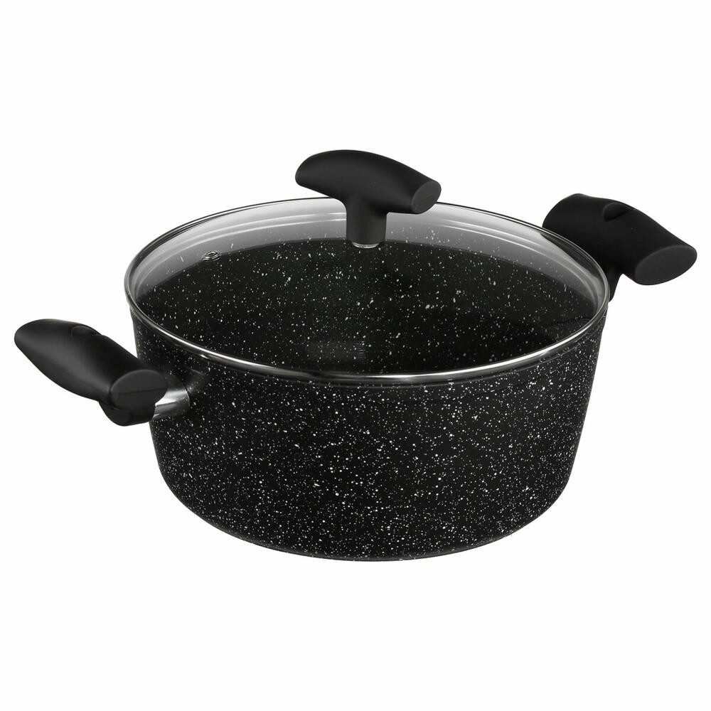 5five Simply Smart Kasserolle Caractere mit Deckel, 24 cm, Aluminium
