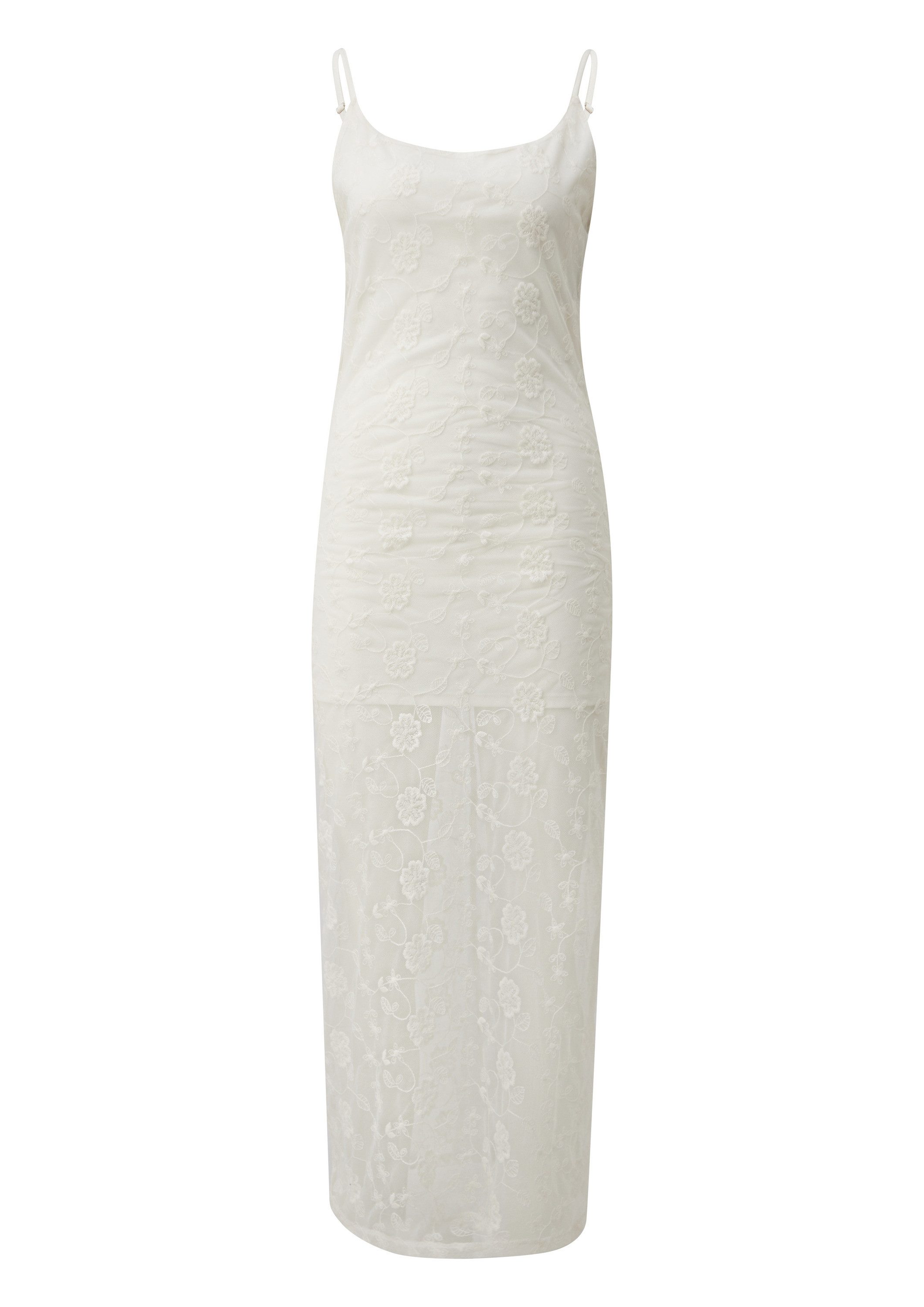 QS Maxikleid Kleid Langes Kleid aus Spitze, Vanessa Mai