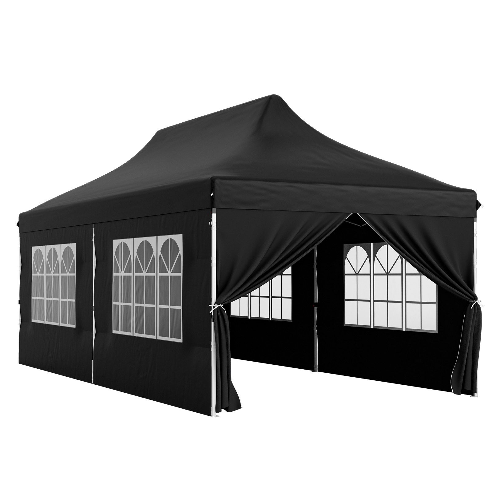 COSTWAY Pavillon 3 x 6m Faltpavillon, günstig online kaufen