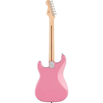 Squier E-Gitarre, E-Gitarren, ST-Modelle, Sonic Stratocaster HT H MN Flash Pink - E-Gitarre