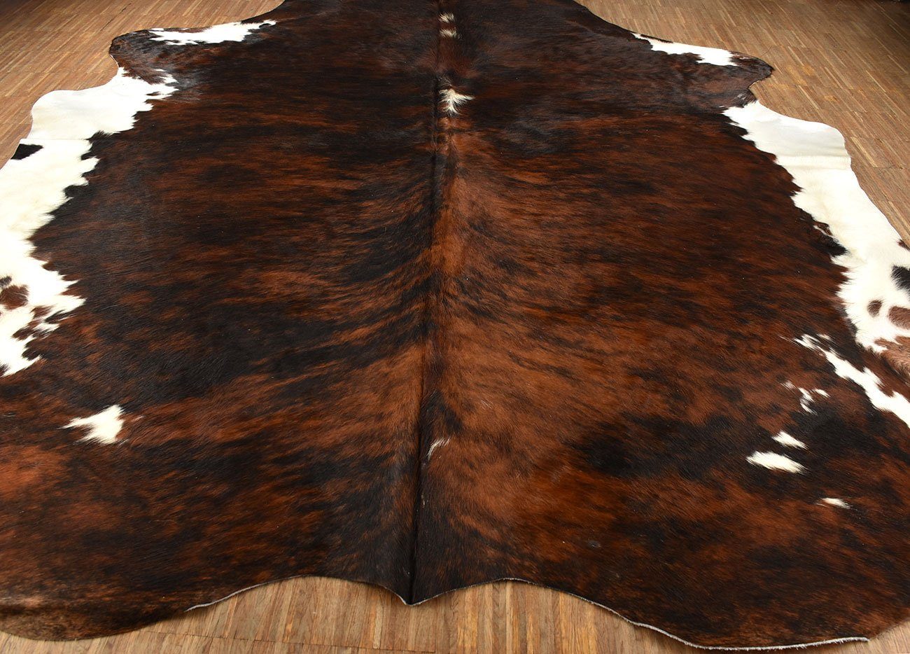 KUHFELL online & NOMAD Fellteppich KUHFELL RINDER FELL TEPPICH BRAUN WEISS günstig online kaufen