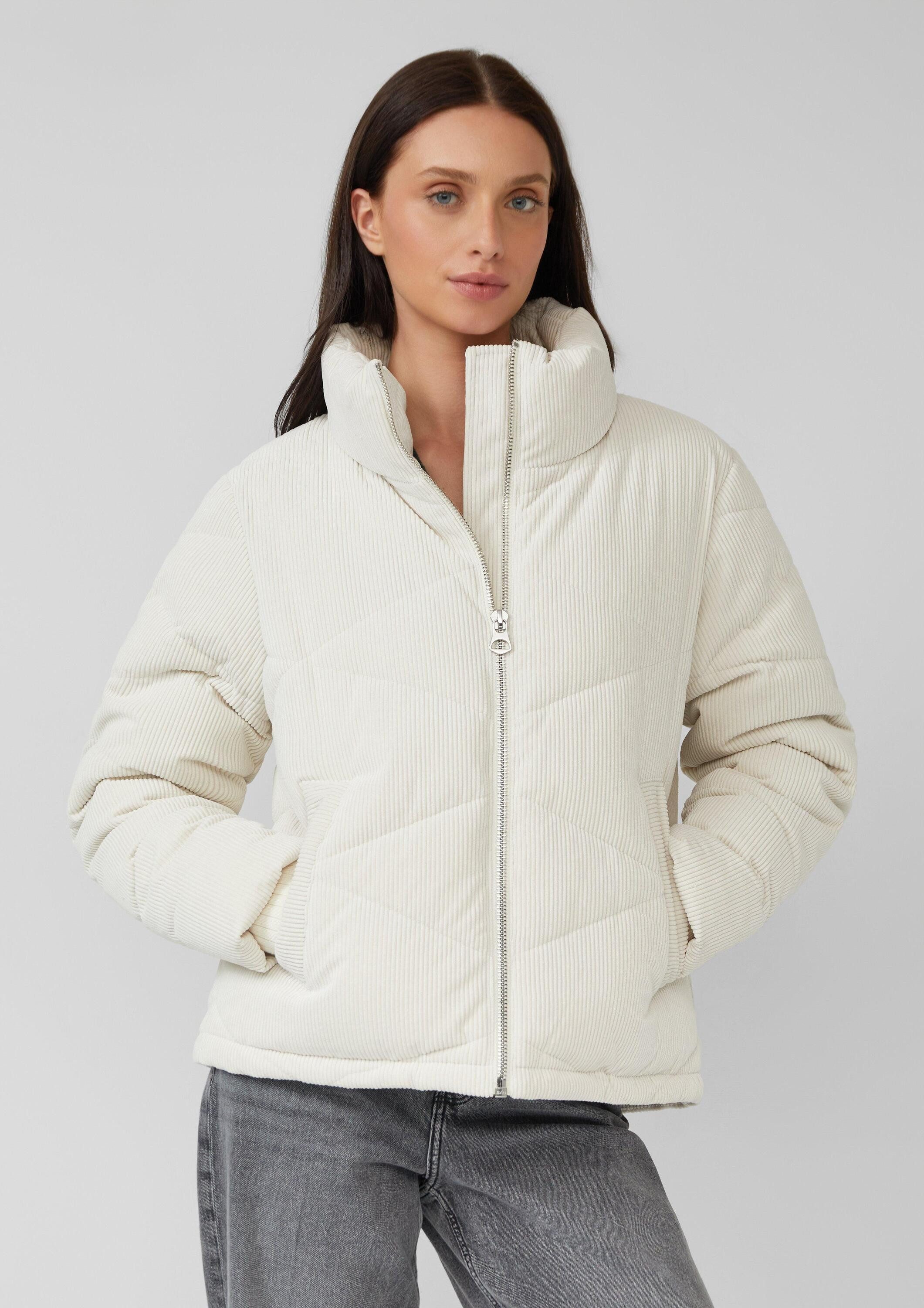 s.Oliver Winterjacke Outdoor-Jacke Wärmende Cord-Jacke im Relaxed Fit günstig online kaufen