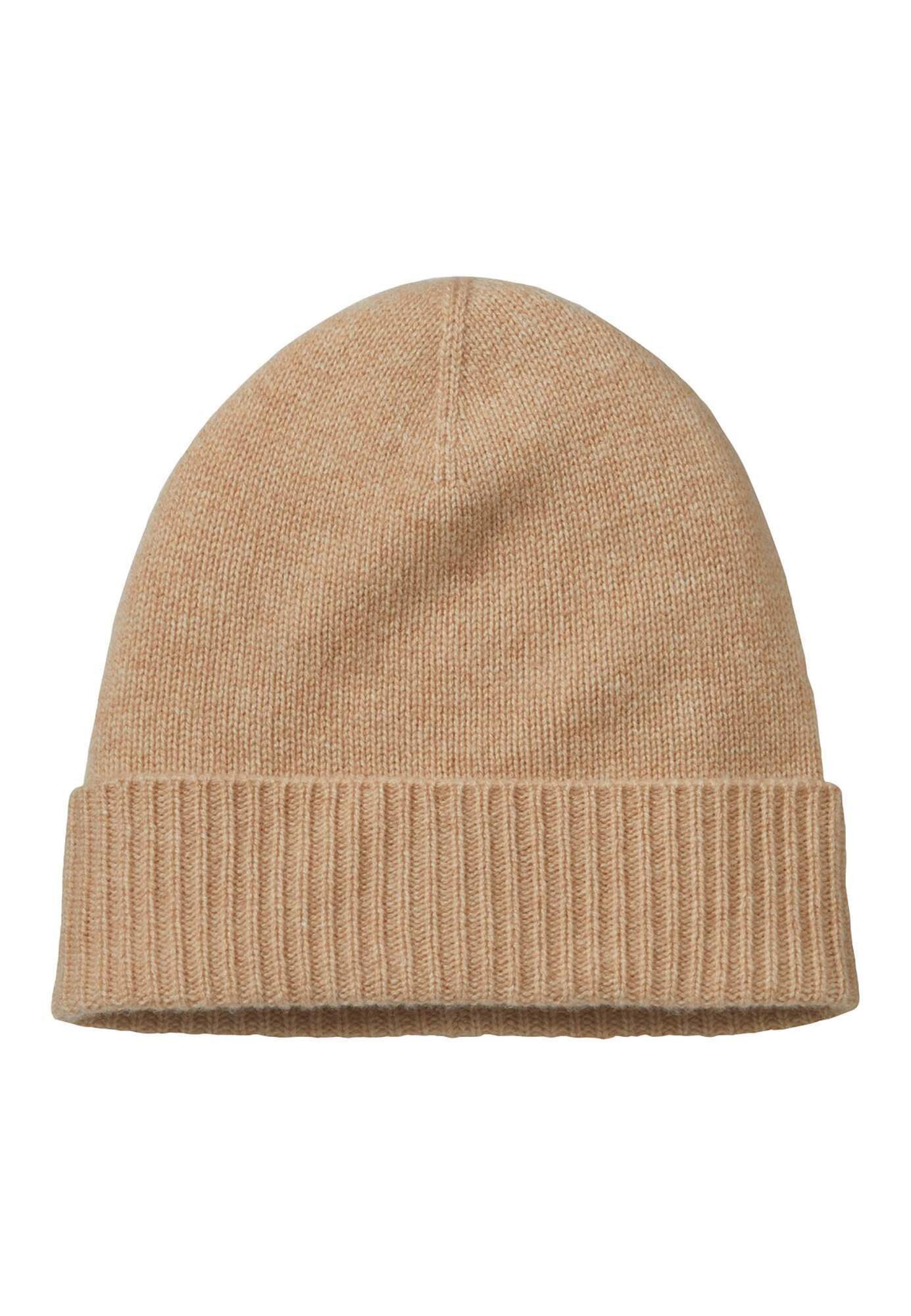 Hessnatur Strickmütze BetterRecycling aus reinem Kaschmir (1-St)