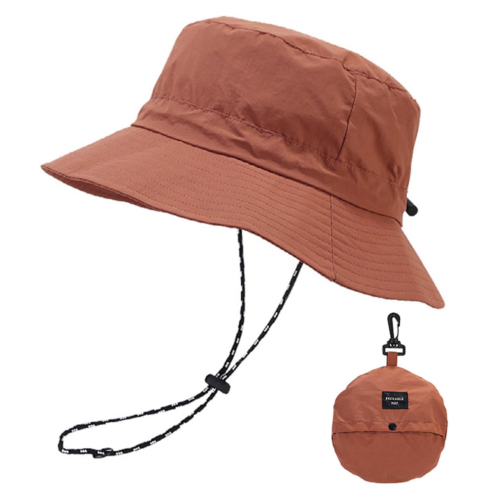 Zaewry Sonnenhut Regenhut Wasserdicht Fischerhut Anglerhut Sonnenhut Faltbar Sommerhut Für Damen und Herren