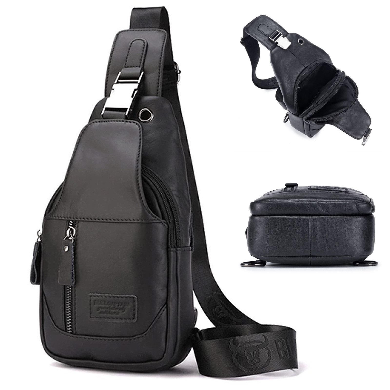 Schultertasche Brusttasche Sling Schulter Rucksäcke Crossbody Umhängetasche