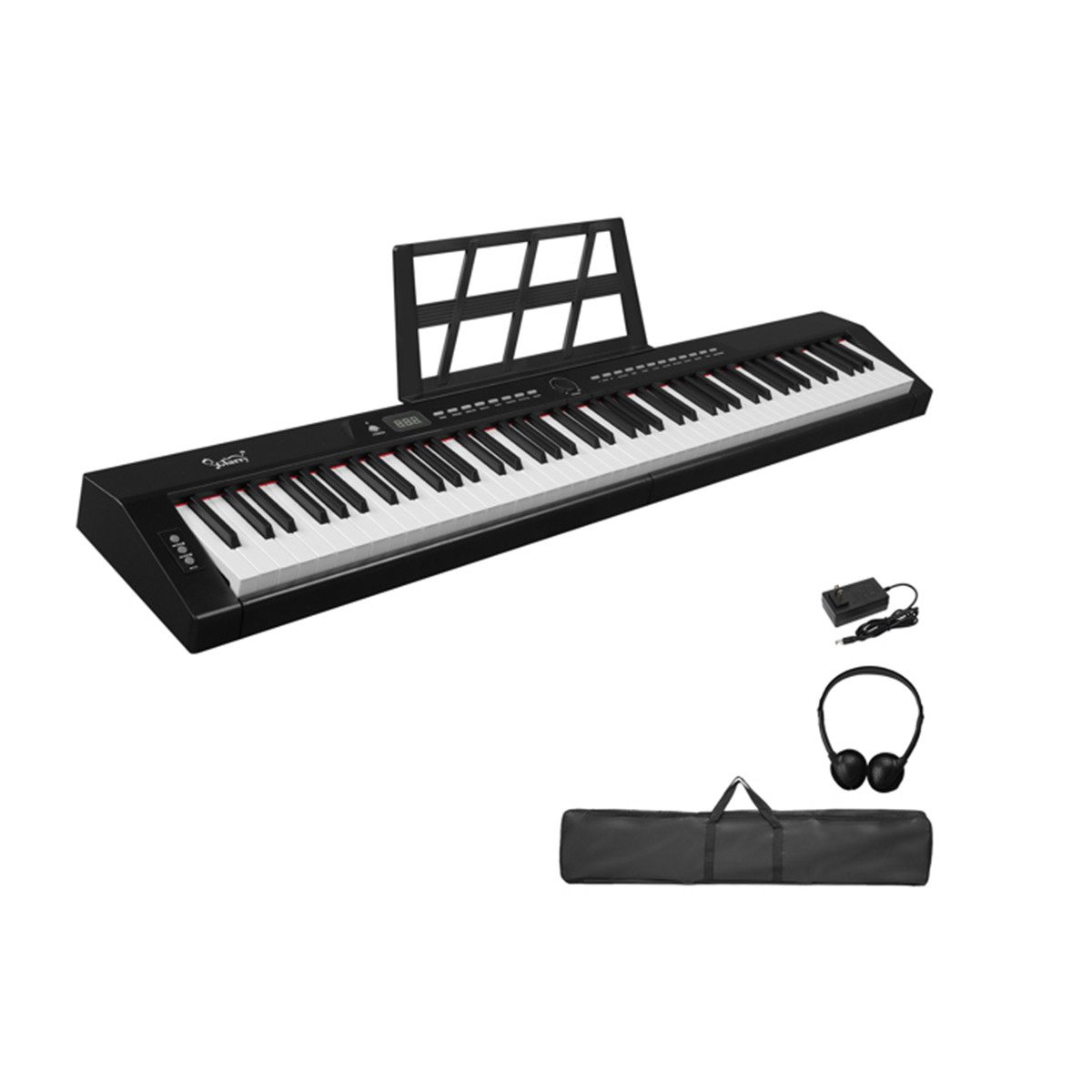 XDeer Клавишныеtänder Digitales Piano Keyboard mit MIDI, Bluetooth und, Kopfhöreranschluss Halbgewichtete 88 Tasten Tastatur