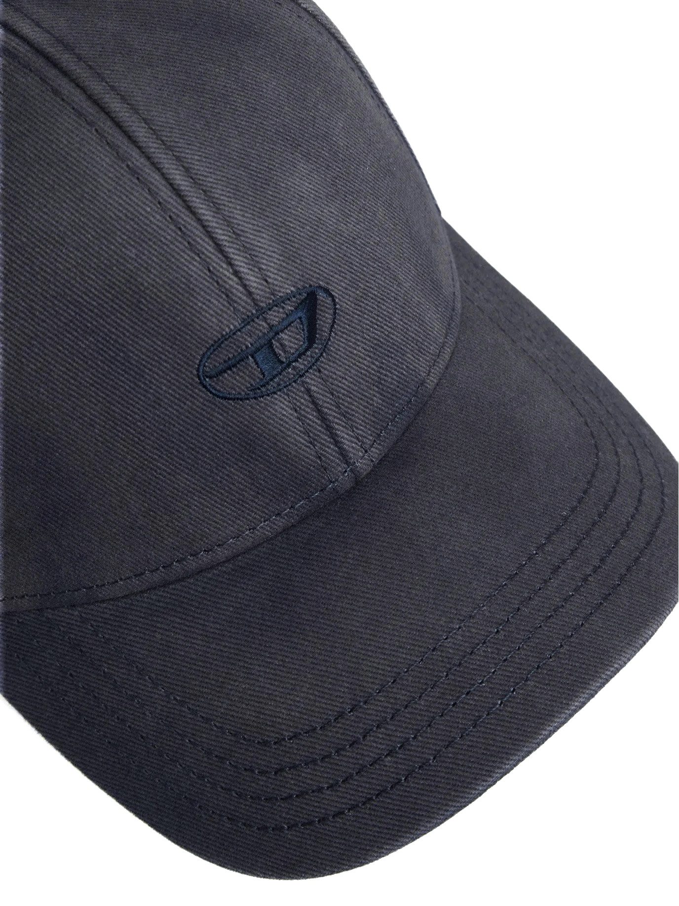 Diesel Baseball Cap Verblasste Optik mit Diesel Logo-Stickerei - C-RUN-WASH Schnallenverschluss – Bild 3 von 3