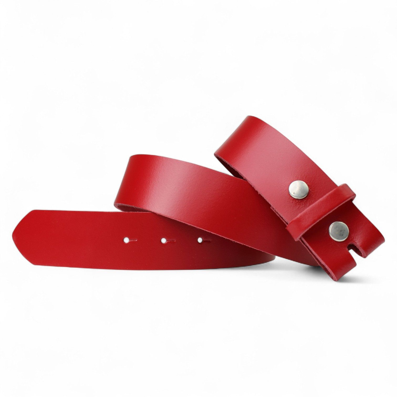 FRONHOFER Ledergürtel Damen Wechselgürtel 4cm (1-St) Druckknopf, wechselbar, ohne Schnalle