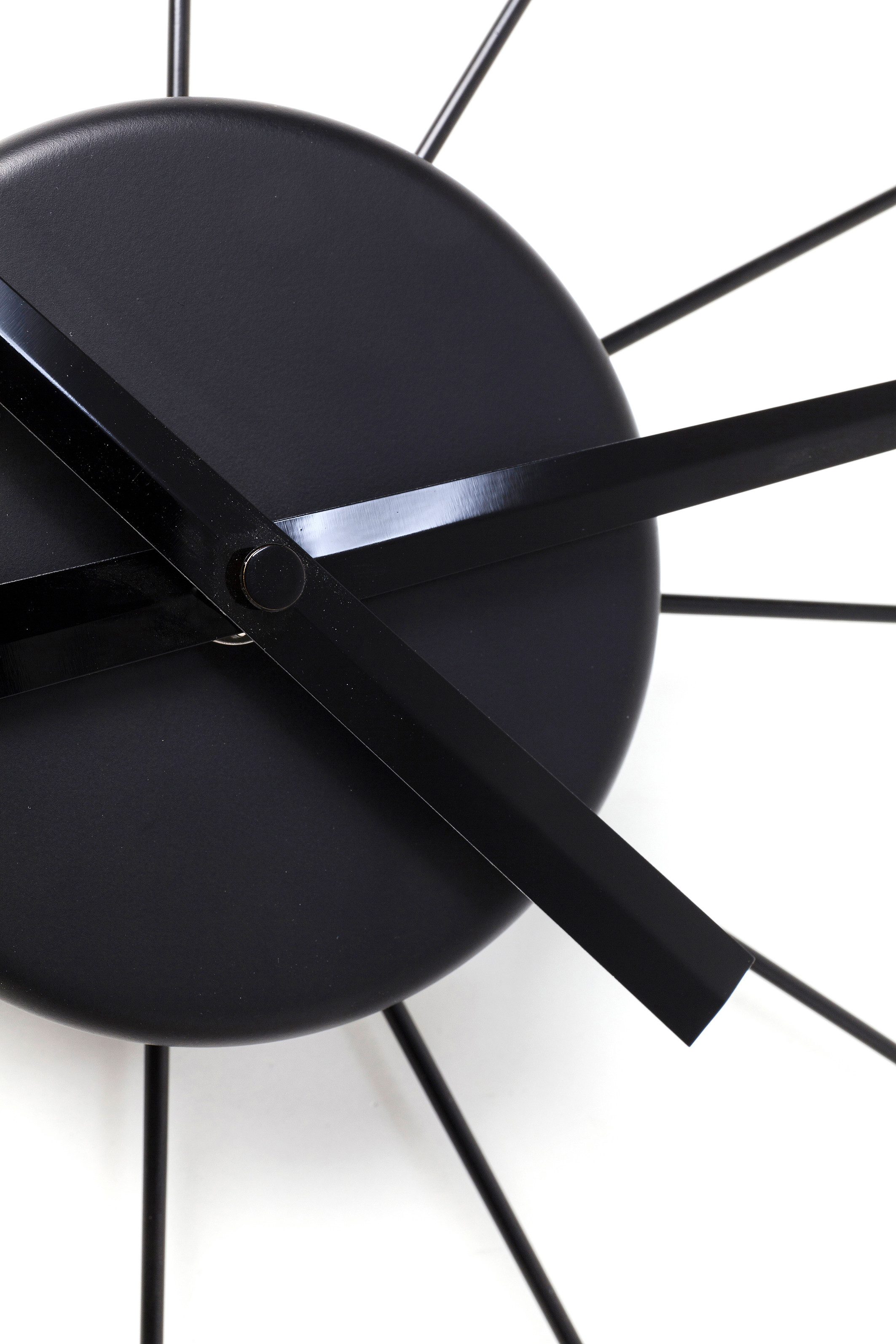 Kare Design Wanduhr Wanduhr Like Umbrella Black