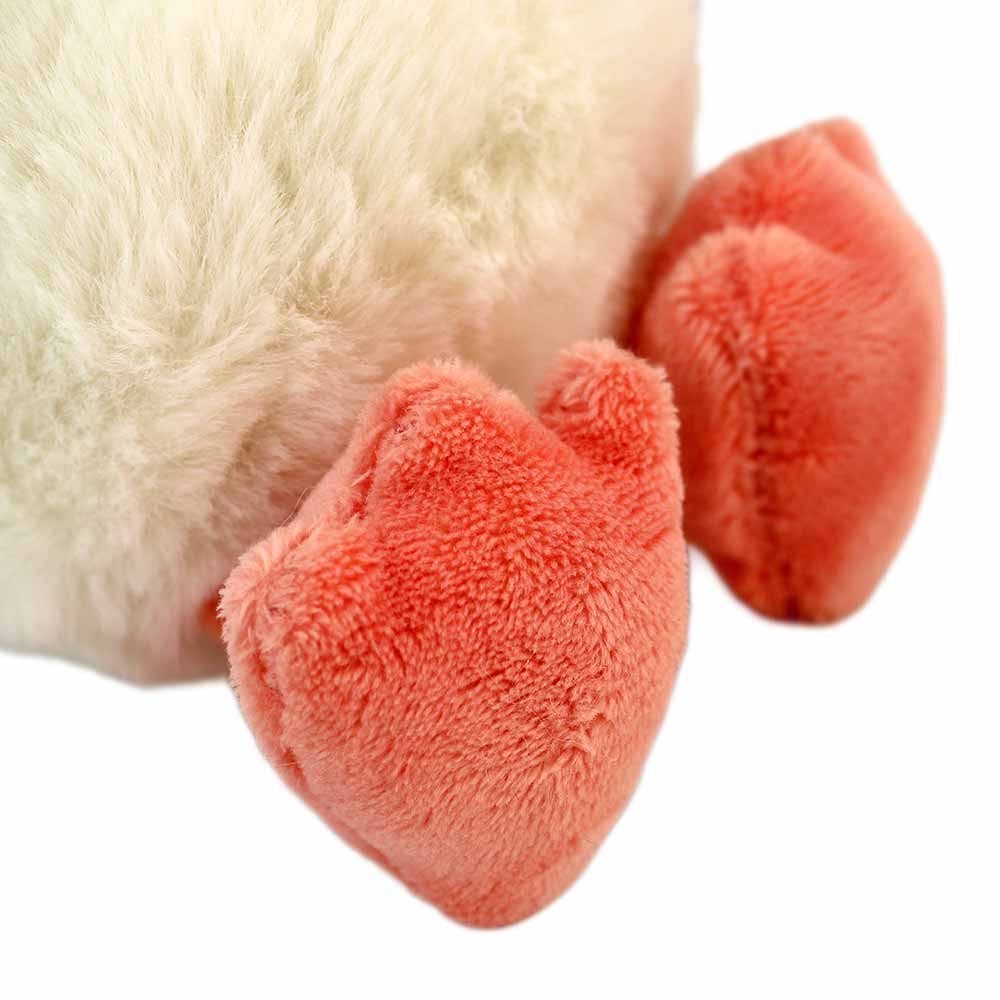 Nicotoy Kuscheltier Plüsch Huhn mit Kunststoffaugen - ca. 20 cm (1-St)