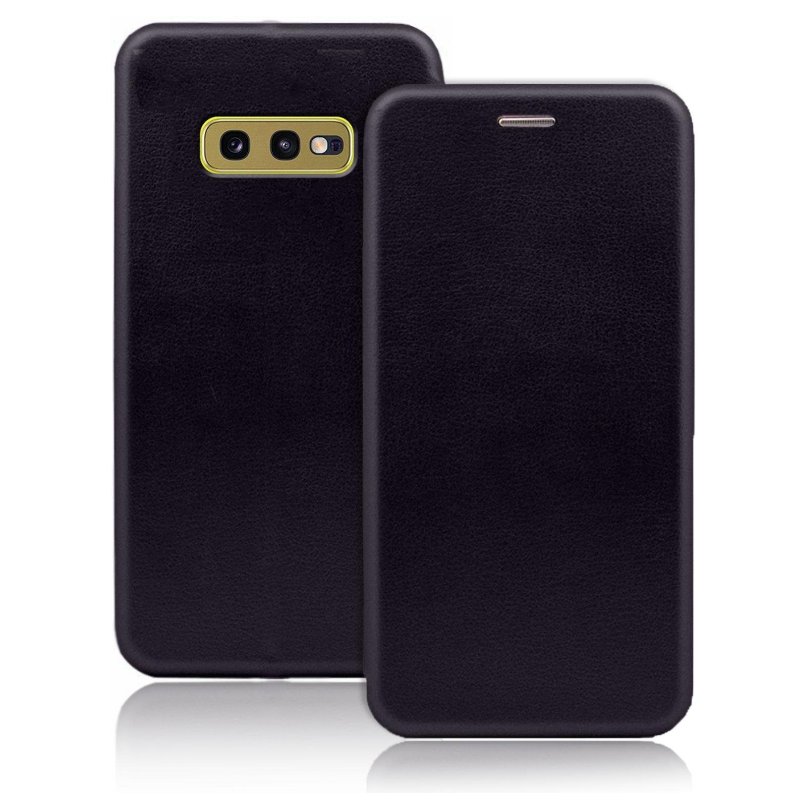 Numerva Handyhülle Handy Tasche Book Case für Samsung Galaxy S10e, Klapphülle Flip Cover Hardcover Schutz Hülle Etui