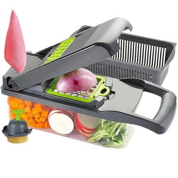KIKI Eiswürfelmaschine 16-in-1-Gemüseschneider – Würfelschneider – Zwiebelschneidemaschine