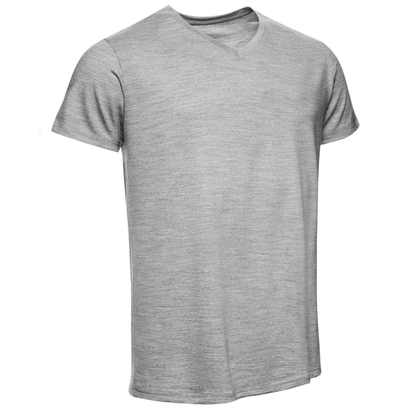 V-Shirt URBAN LIMITED Merino Shirt Herren Regular V-Neck 200