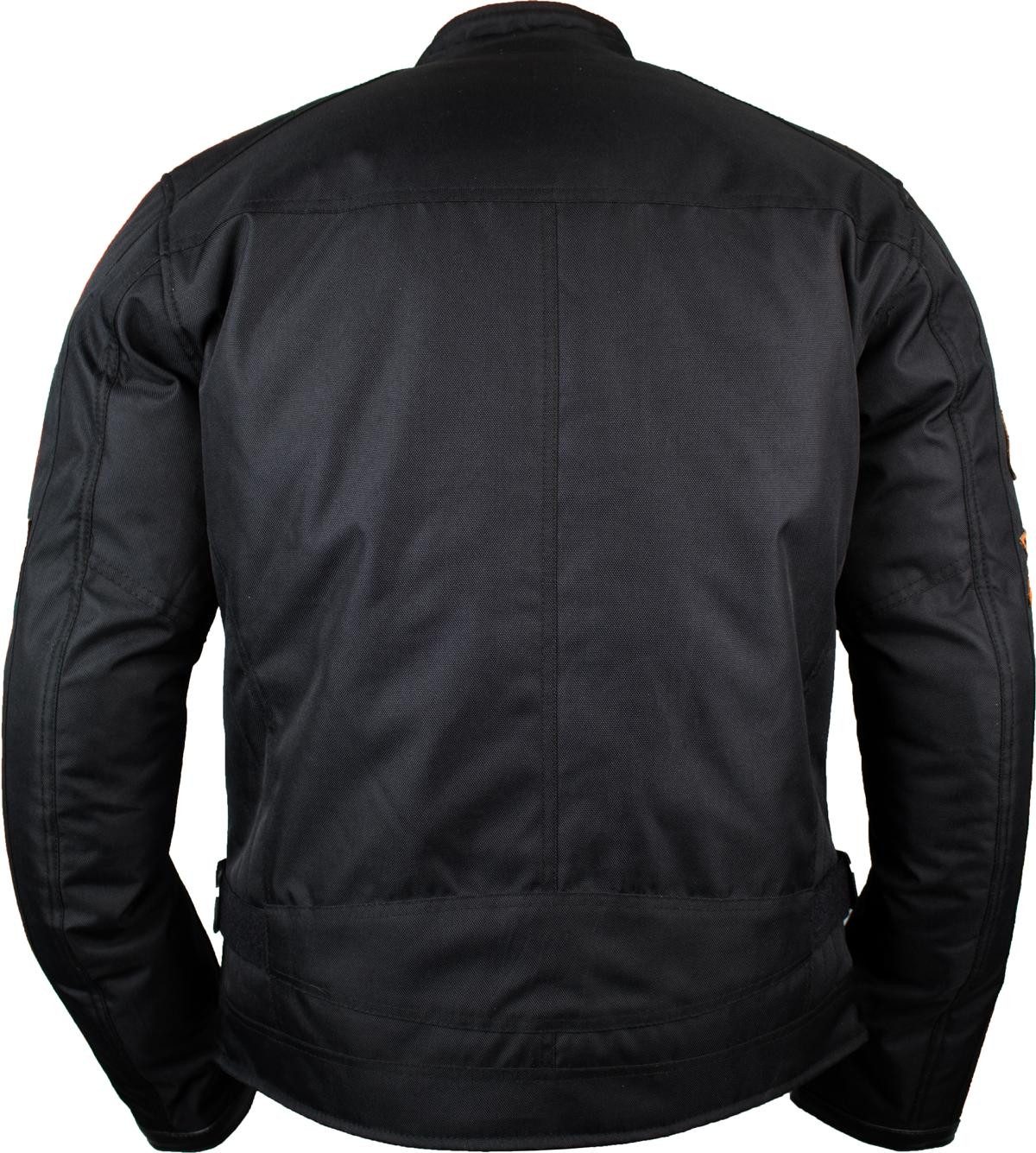 MDM Motorradjacke Herren Motorradjacke Textil Highway Stil mit Protektoren Highway Stil, 5 Protektoren, winddicht, wasserabweisend