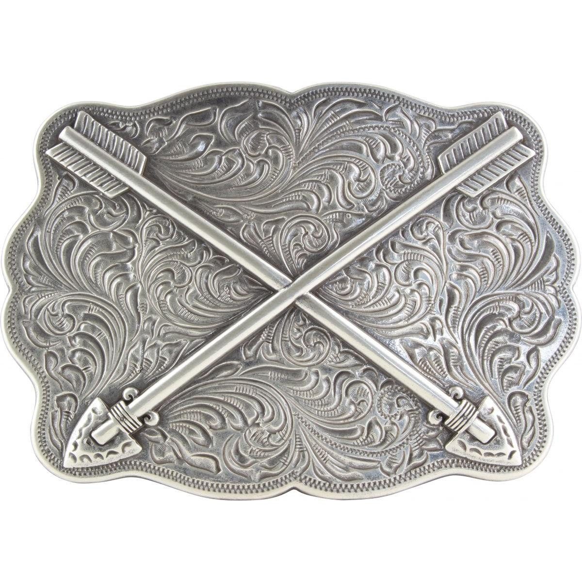 BELTINGER Gürtelschnalle Pfeile 4,0cm - Buckle Wechselschließe Gürtelschließe 40mm - Gürtel bis (1-St)