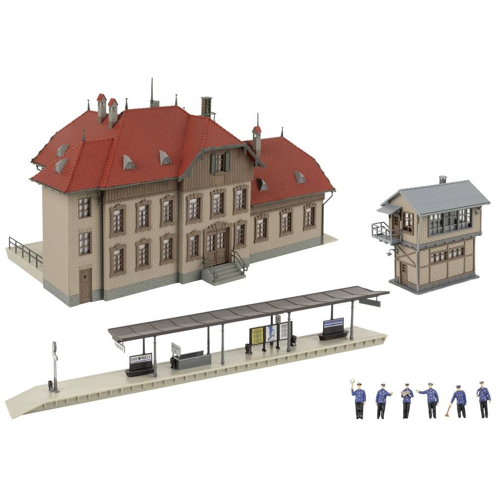 Modelleisenbahn-Set H0 Aktions-Set Bahnhof Passendorf