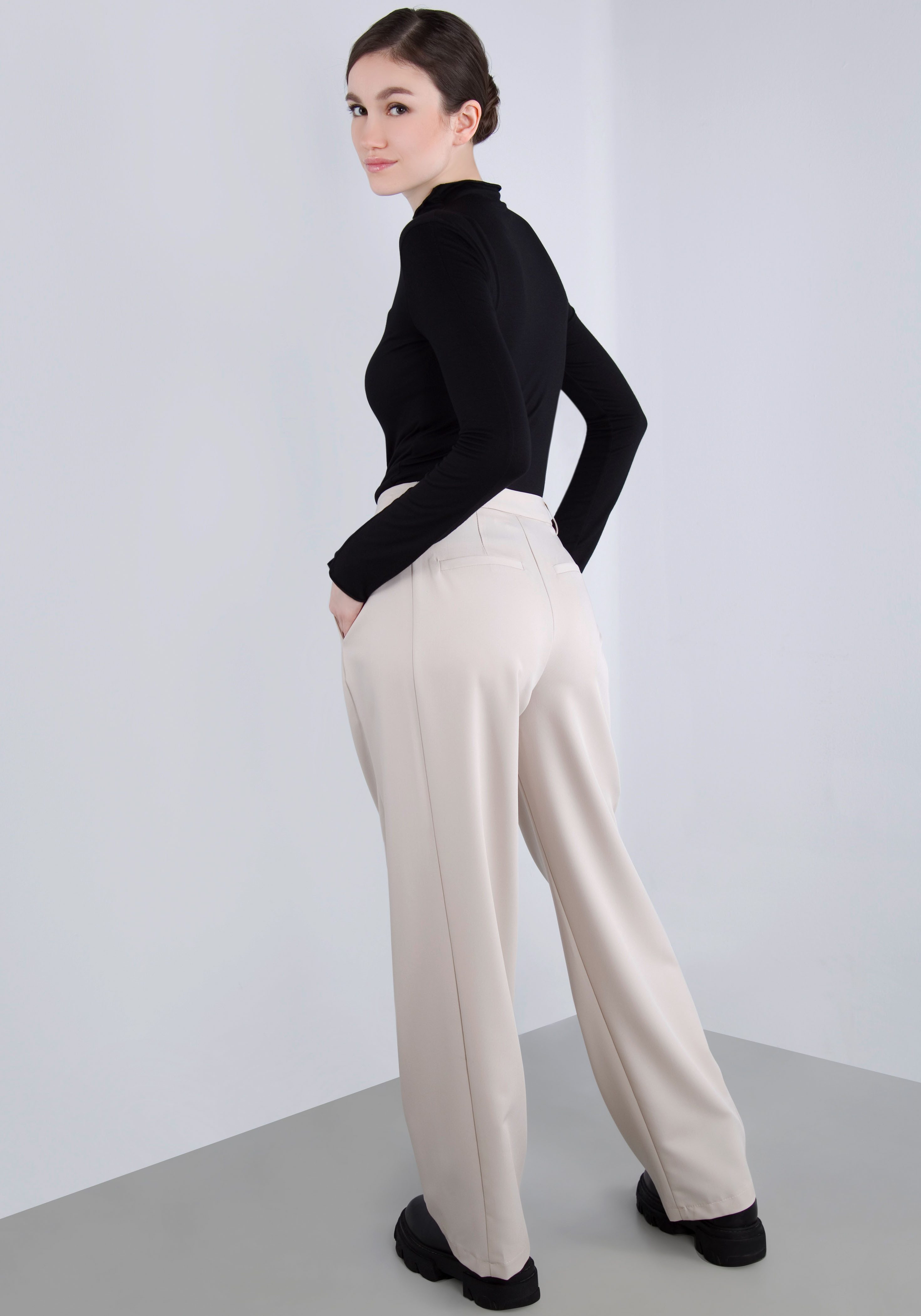 IMPERIAL Bundfaltenhose mit weitem Bein günstig online kaufen