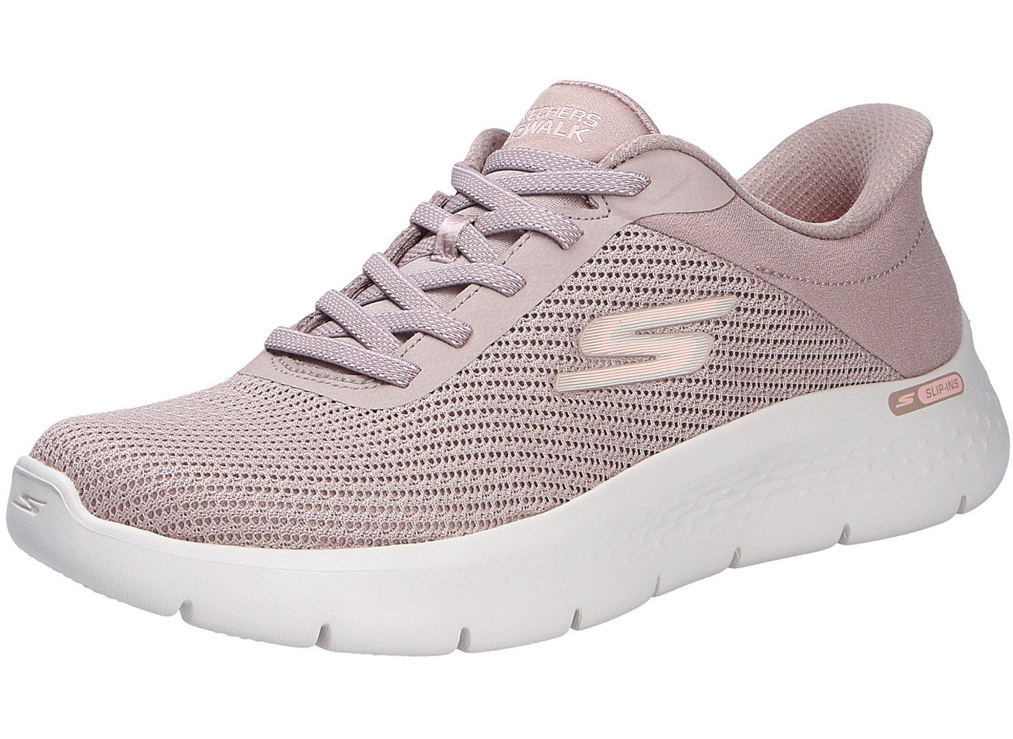 Skechers Skechers Damen Slipper WALK FLEX beige Größe Sneaker