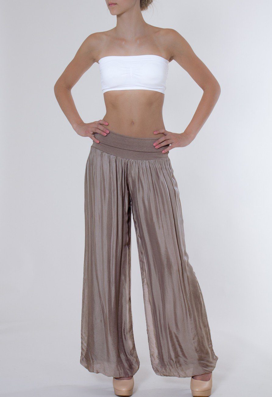 Caspar Palazzohose KHS010 elegante Damen Hose günstig online kaufen