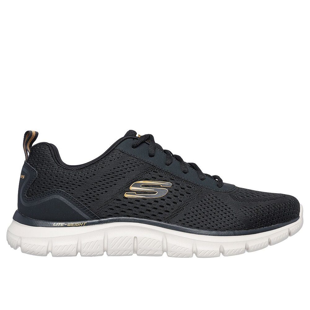 Skechers - TRACK LESHUR - Schwarz Schnürschuh