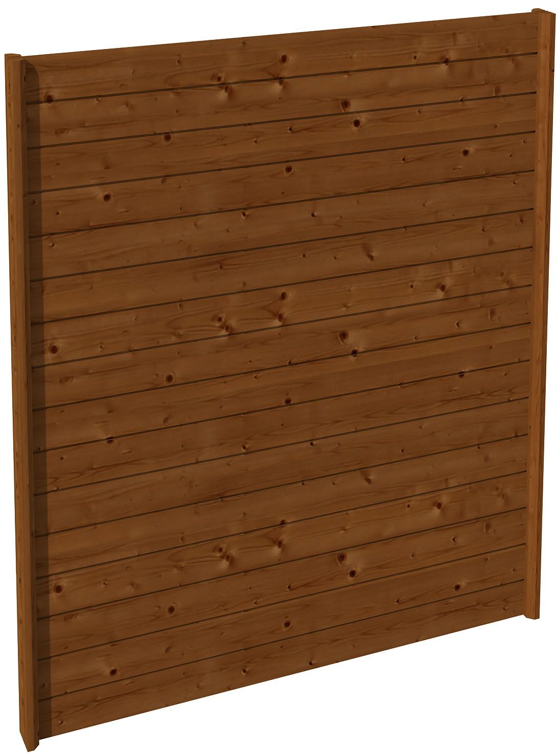 Skanholz Carport-Seitenwand, BxH:141x200 cm, aus Profilschalung